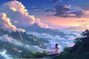 奶泡动漫国漫专区热门作品，古风仙侠场景云雾缭绕，精致国产动漫画风展示